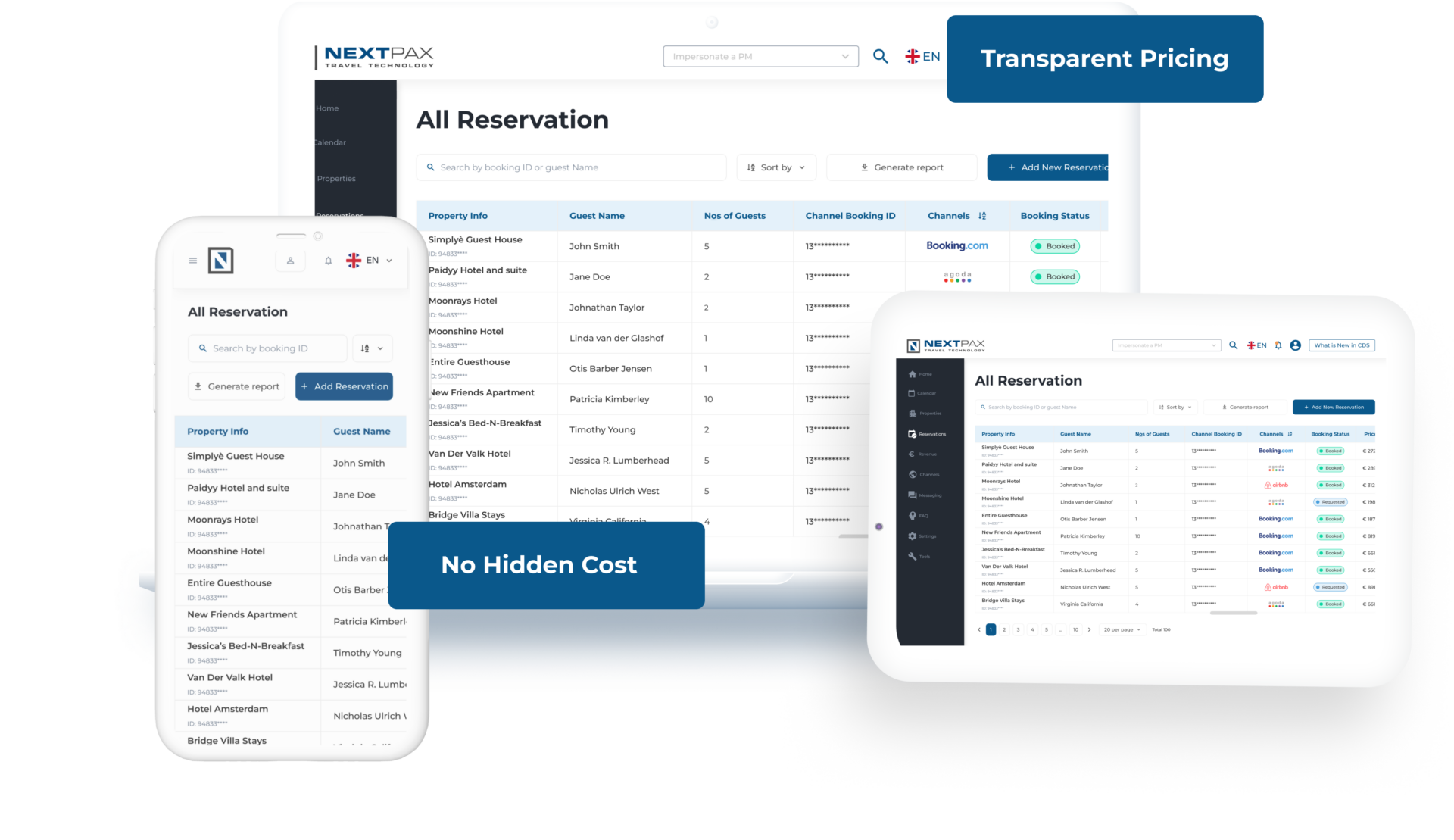 Simple and Transparent Pricing