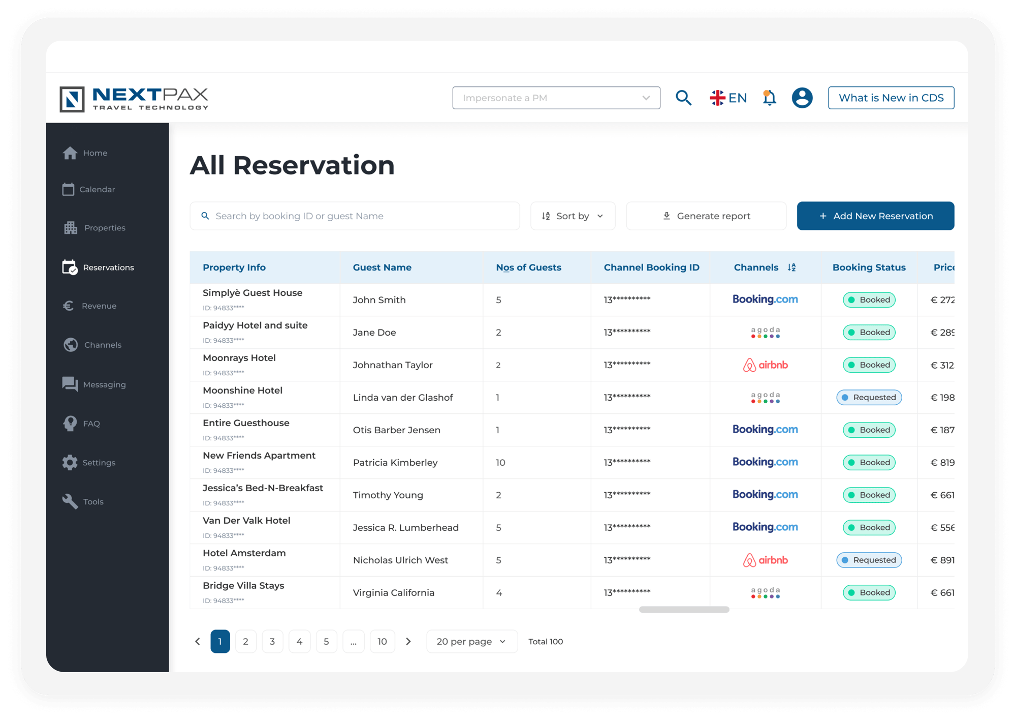 Streamline channel management processes