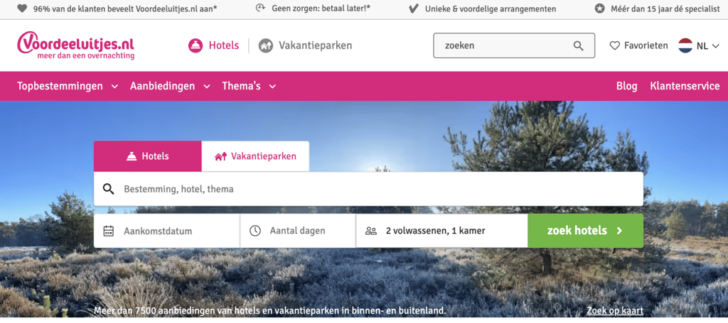 Voordeeluitjes