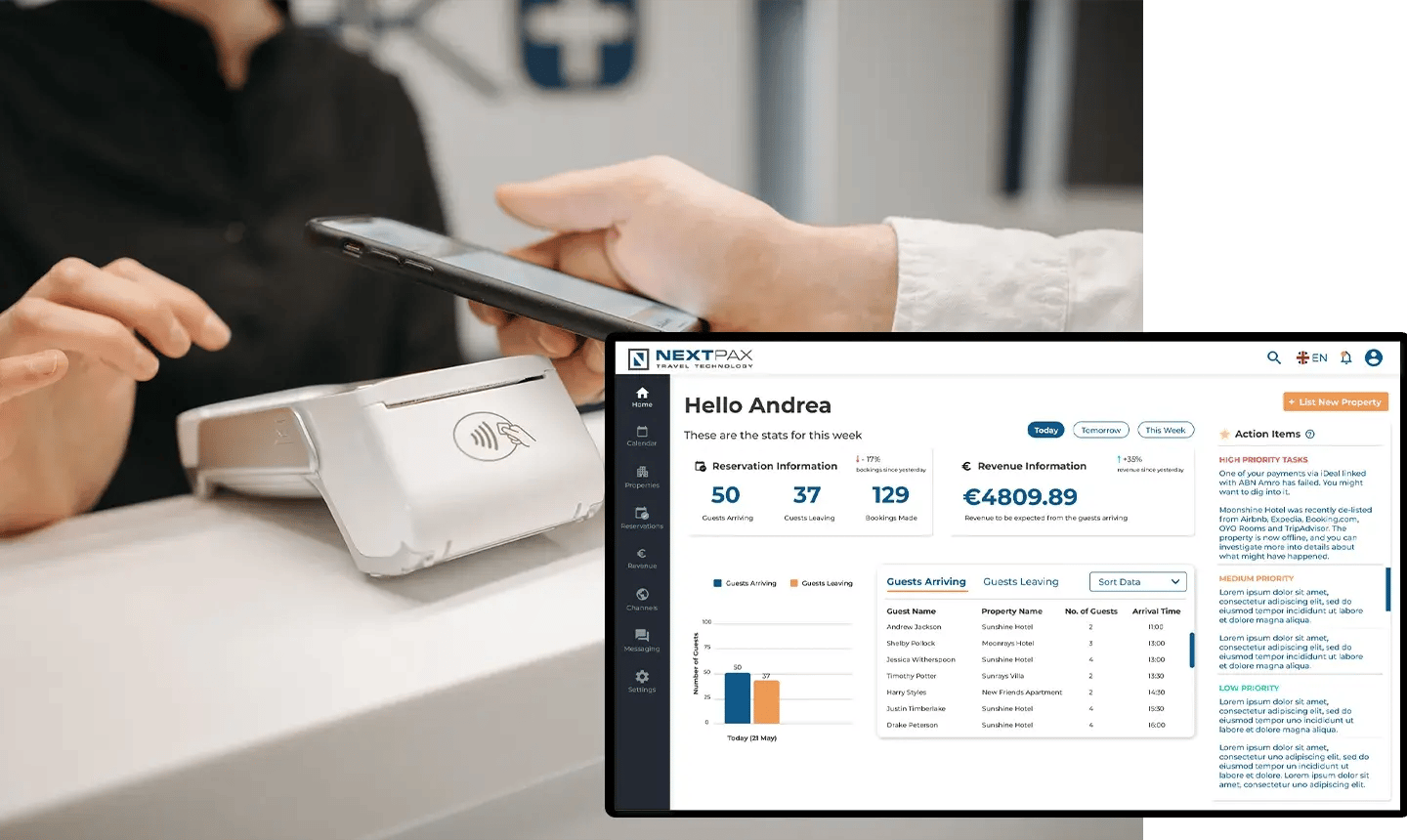 payment processing channel manager