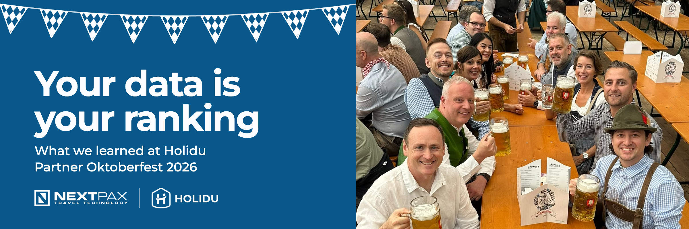 Your data is your ranking: what we learned at Holidu Partner Oktoberfest 2026