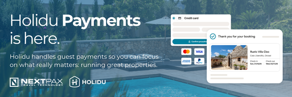 Holidu Payments: simpler operations, better security, more bookings
