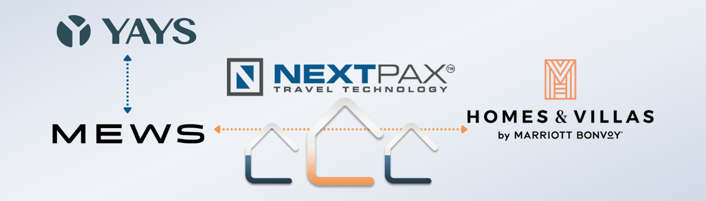 NextPax facilitates Homes and Villas by Marriott Bonvoy connectivity to YAYS Group