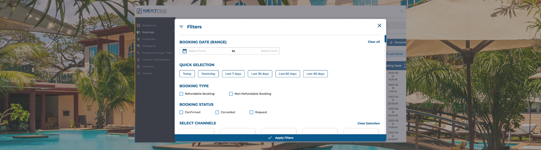 Efficiently Manage Your Properties with NextPax’s Updated Bookings Overview