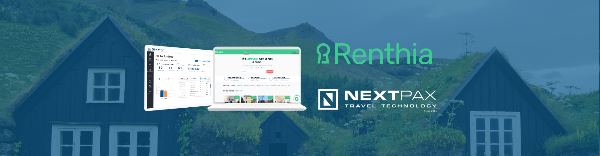 Renthia Joins the NextPax Distribution Network