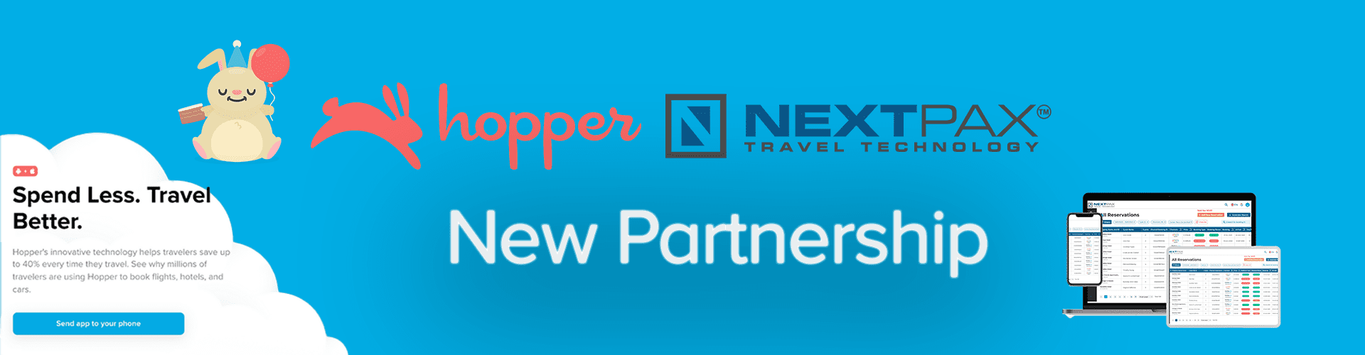 hopper nextpax partnership
